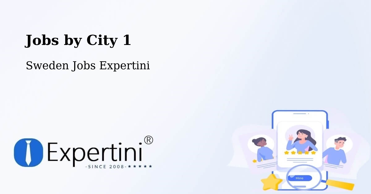 City Jobs in Sweden - Expertini
